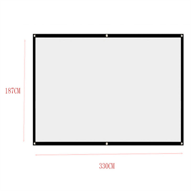 ๐บ 50% OFF NOW! โจ High Definition Projection Screen - 120-inch Diagonal with Matte White Surface for Crystal Clear Home Cinema Experience ๐ฌ๐