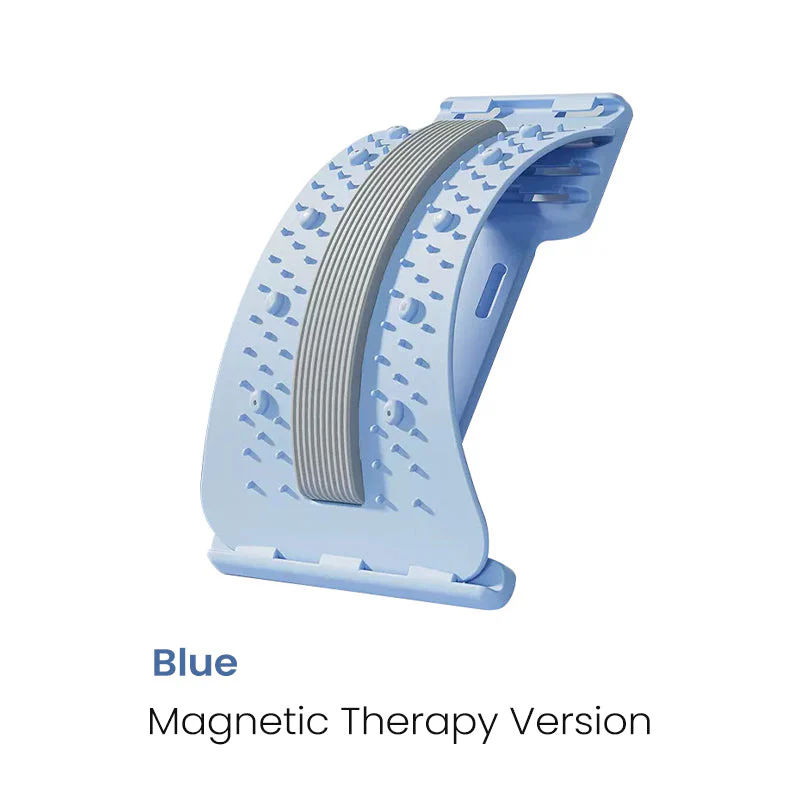Magnetic Lumbar Stretcher โ Acupressure Massage, Portable Design & Relieves Back Pain ๐งโโ๏ธโจ