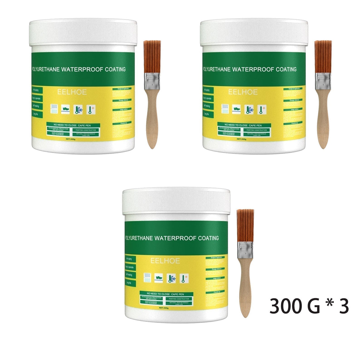 🔥New Year Special 49% OFF🔥【Buy 2 Get 1 Free】Multifunctional Transparent Waterproof Coating
