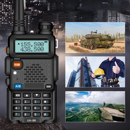 🔥📡 UV-5R Ham Radio Long Range UV5R Two Way Radio Dual Band Walkie
