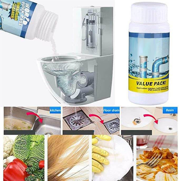 ⏰Last Day Surprise Price: Buy 1 Get 1 Free🔥SINK & DRAIN CLEANER