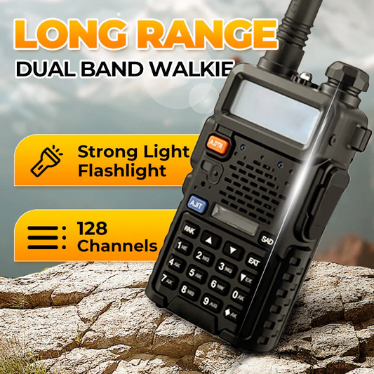 🔥📡 UV-5R Ham Radio Long Range UV5R Two Way Radio Dual Band Walkie