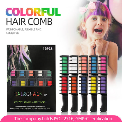 ✨Temporary Hair Dye Chalk Comb- Cruelty Free