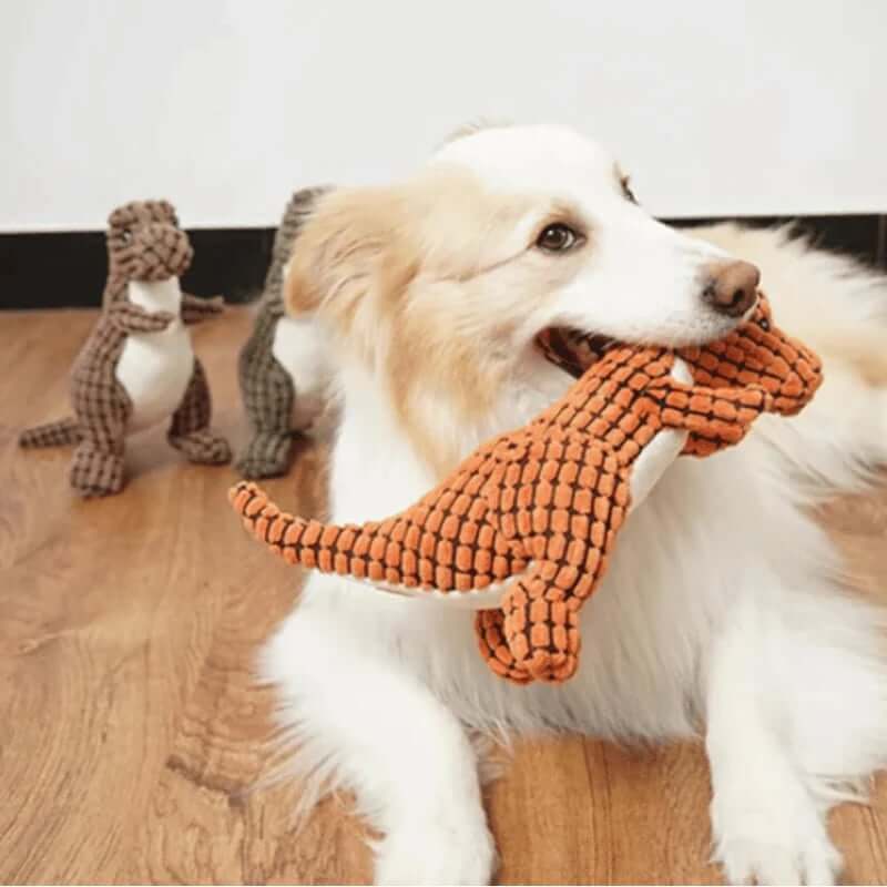 Indestructible Chew Dino - Dog Toy 2.0 Upgrade Version