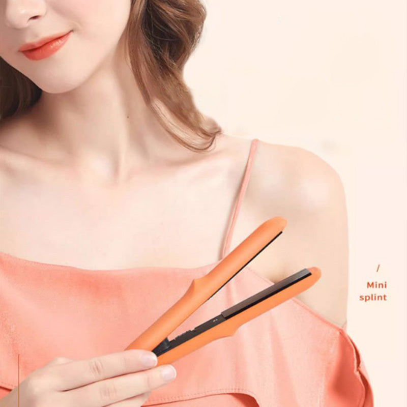 🎁Hot Sale 49% OFF⏳2-in-1 Mini Curling Wand & Flat Iron Hair Straightener