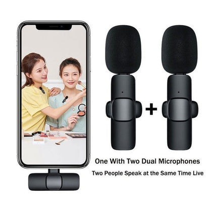 🔥New Hot Selling🪢New Wireless Lavalier Microphone