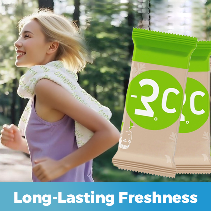 🧊🌬️ Instant Cool & Refresh Wipes
