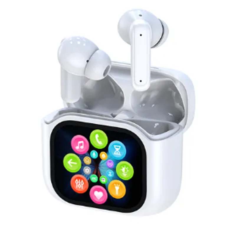 Compact Touch-Control Clear-Sound Earbuds