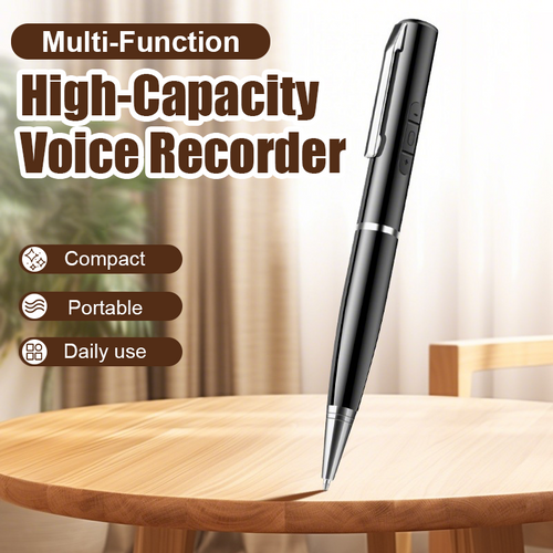 🔥 LAST DAY PROMOTION - 50%OFF 🔥Multi-Function High-Capacity Voice Recorder Pen