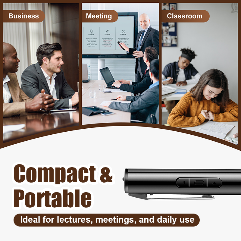 🔥 LAST DAY PROMOTION - 50%OFF 🔥Multi-Function High-Capacity Voice Recorder Pen