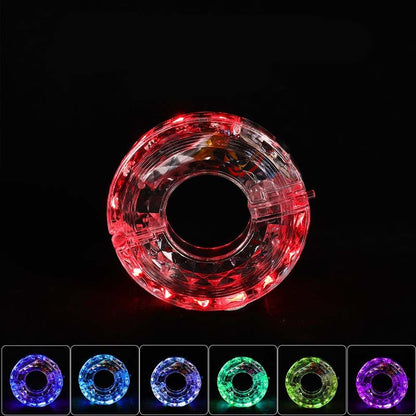 ✨ LED Cycling Wheel Hub Light for Night Riding