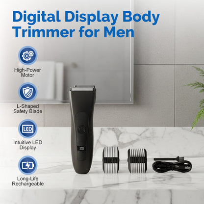 📢📢50% OFF !!✨Digital Display Body Trimmer for Men