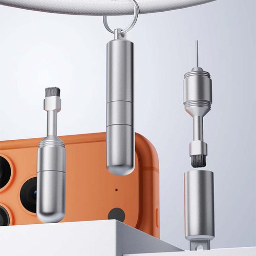 🎧 50% OFF NOW ! 🔥 2-in-1 Earphone Cleaning Brush & SIM Ejector Pin – Portable, Durable & Multi-Tool Design ⚡