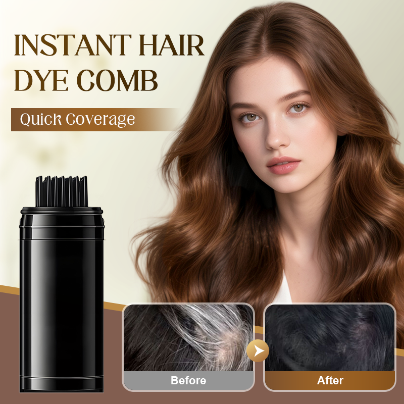 Instant Hair Dye Comb for Gray Hair
