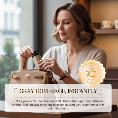 Instant Hair Dye Comb for Gray Hair