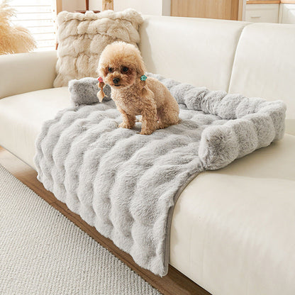 📢📢50%  OFF !! ⏰Thickened Warm Non-Slip Pet Bed with Edge
