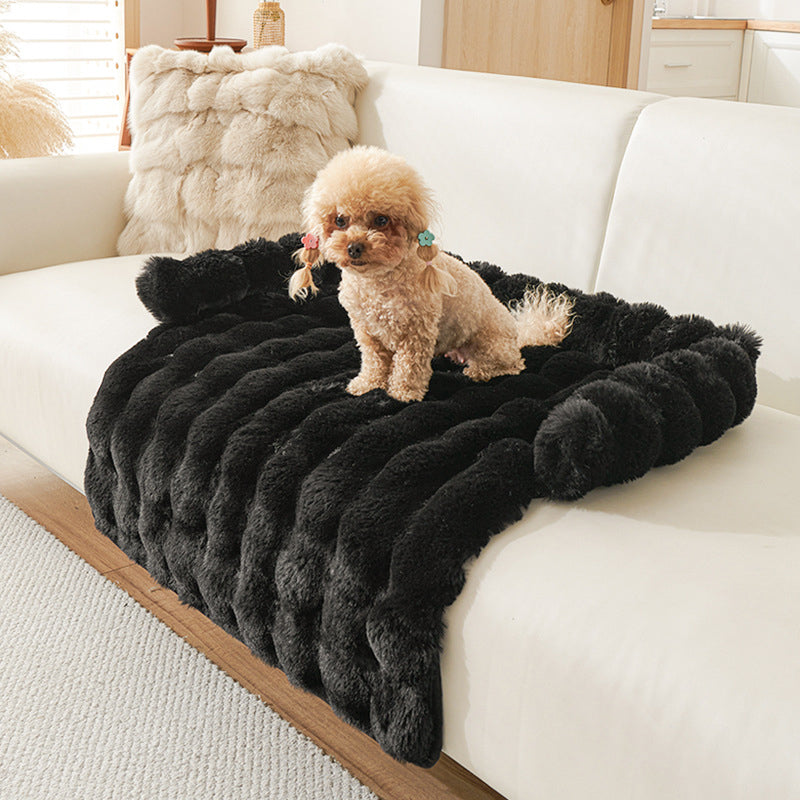 📢📢50%  OFF !! ⏰Thickened Warm Non-Slip Pet Bed with Edge