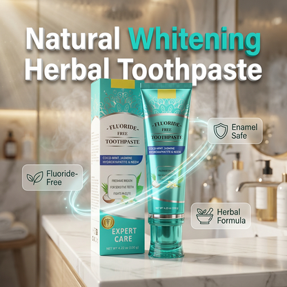 🥥💜Natural Coco-Mint & Neem Toothpaste